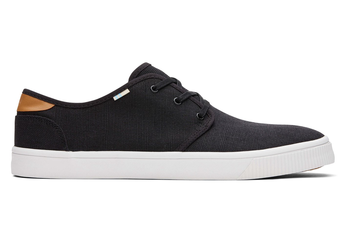 Toms Carlo Sneakers Black - Mens - 74821-SEYQ